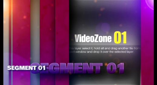 彩色 条纹 视频 展示 mp4 片头 视频模板 源文件 高清 模板下载 视频展示 其他视频