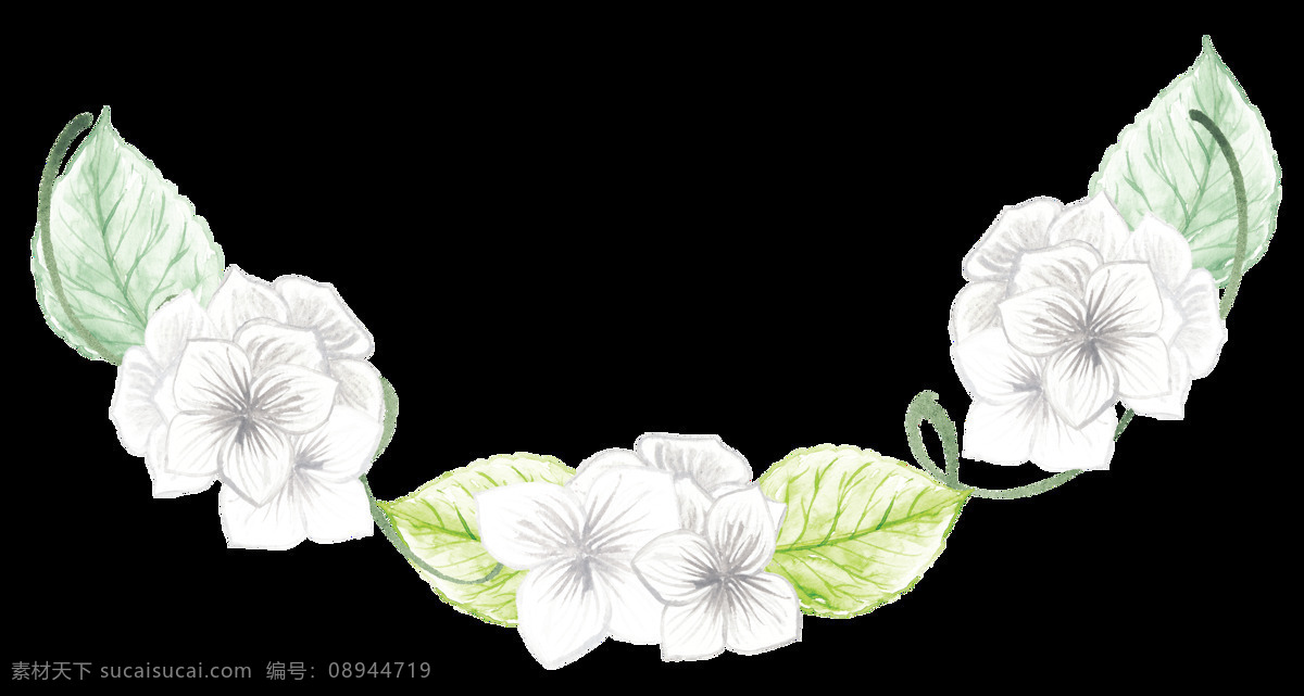 免 扣 白色 插画 花瓣 花朵 花环 卡通 绿色 绿叶 手账素材 淘宝 透明素材 手绘 紫色 合集 紫花 叶子 装饰图案