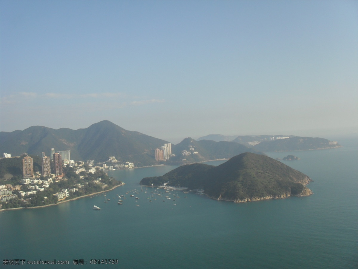 迷人浅水湾 香港 浅水湾 动人 美丽 山峦 山水风景 自然景观