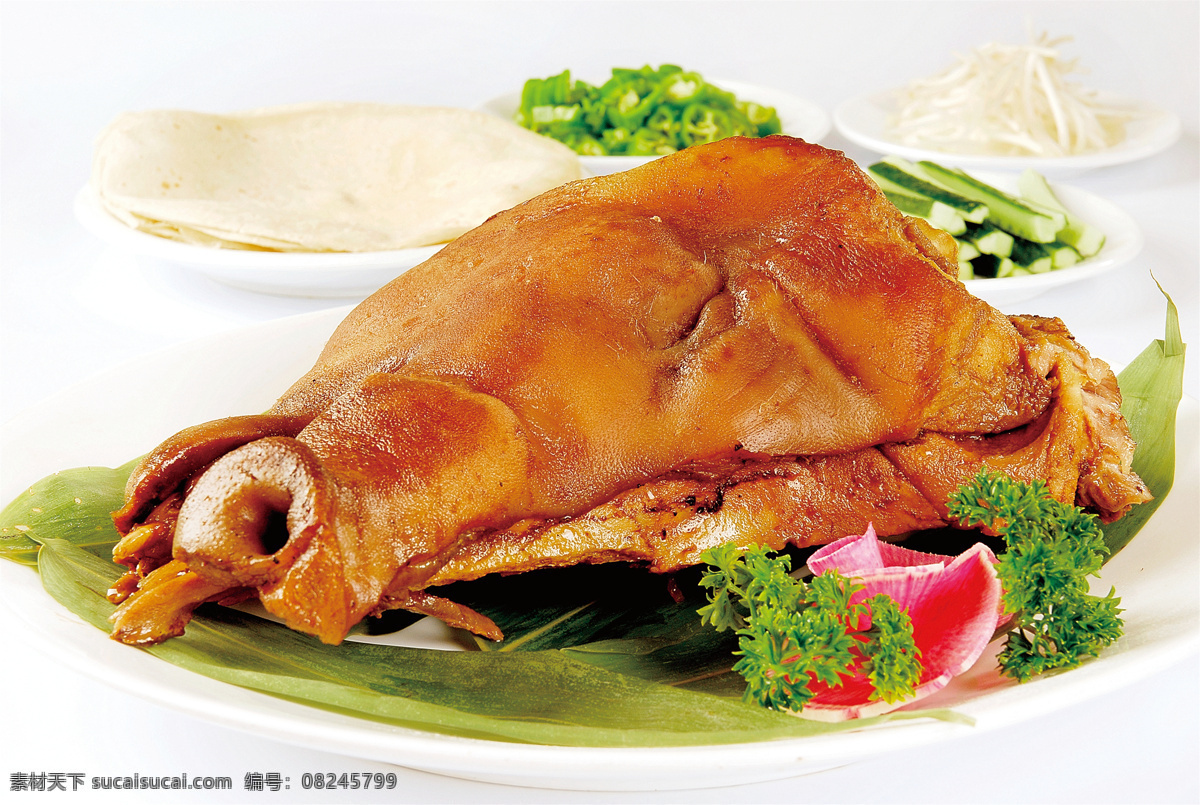 鸿运扒猪脸 美食 传统美食 餐饮美食 高清菜谱用图