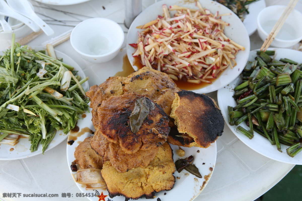 田园时蔬 田园 时蔬 健康饮食 蔬菜 鱼锅饼子 餐饮美食 传统美食