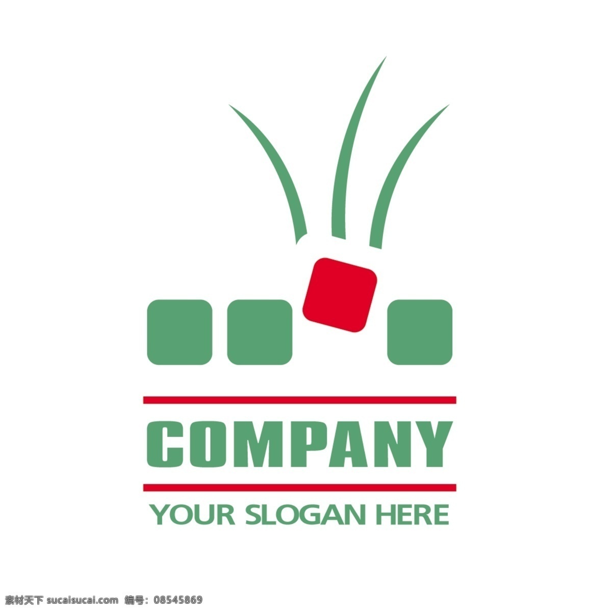 商业 logo 源文件 红色