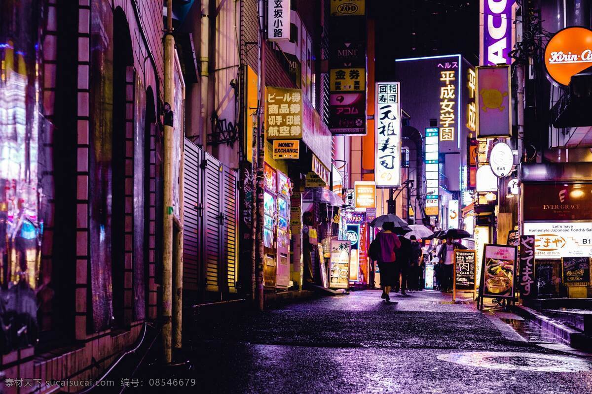 日本街道 日本建筑 小巷 日本 复古 怀旧 拍摄 旅游摄影 国外旅游 夜景