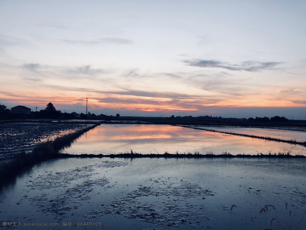 乡村田野风格 安静 乡村 田野 夏天 美景 自然景观 田园风光