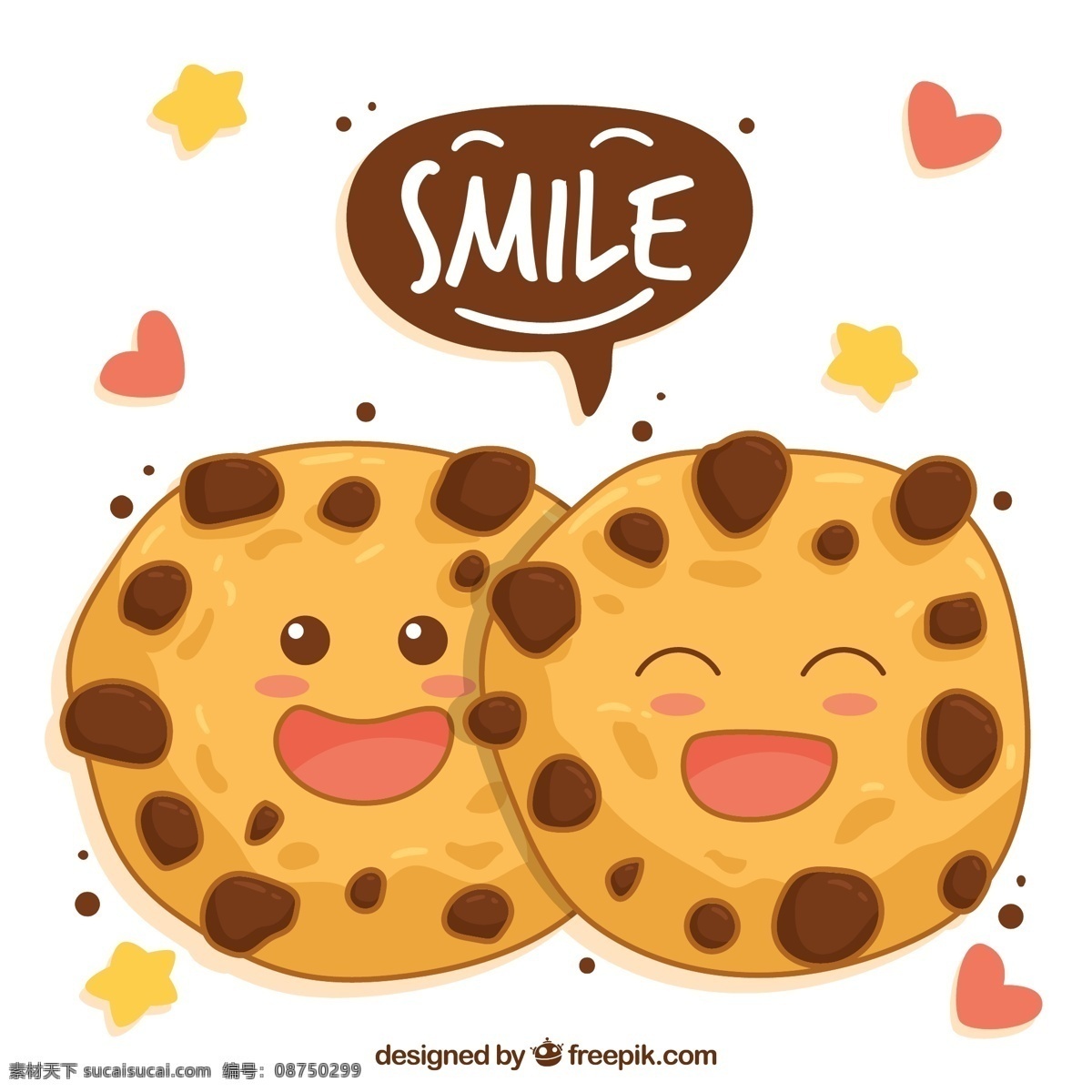 可爱 笑脸 曲奇 情侣 爱心 smile 星星 饼干 笑 文化艺术 绘画书法
