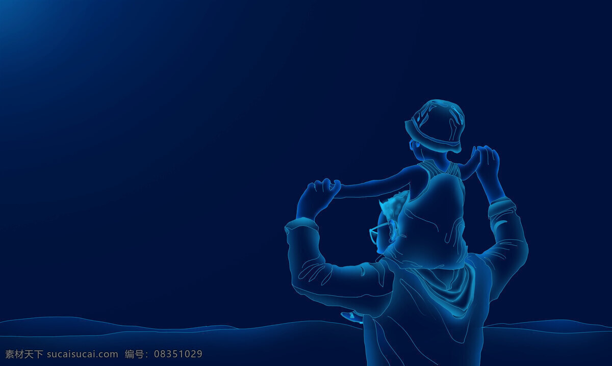 抽象 父亲 孩子 看 海 父亲节图片 父亲节海报 父亲节插画 618海报 爸爸 父爱如山 抽象父亲 父子看海 抽象背景 抽象线条 抽象画 艺术 艺术画 线条 几何 流体 空间 科技背景 文化艺术