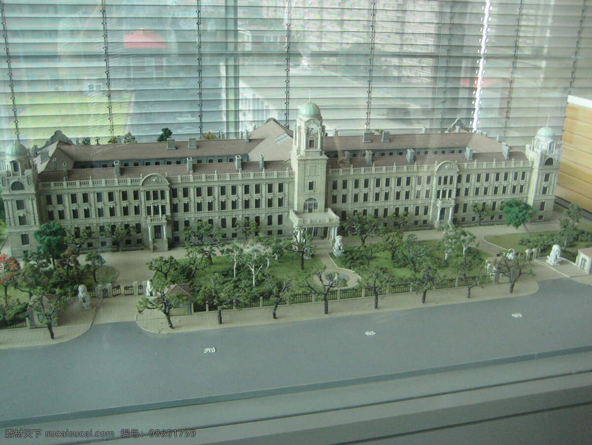 建筑模型 沙盘 园林建筑 装饰素材 园林景观设计