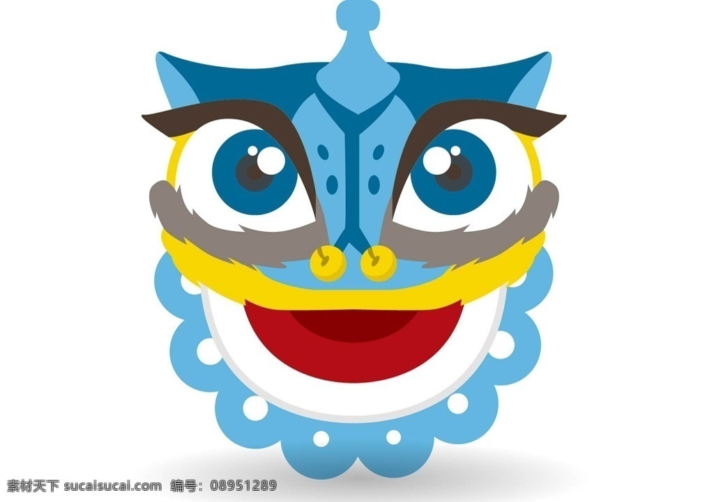 卡通虎头 摇滚乐队 朋克 花纹 炫彩 手绘 彩绘 时尚 潮流 简约 年轻 创意 新潮 流行 图案 logo 卡通 动漫动画