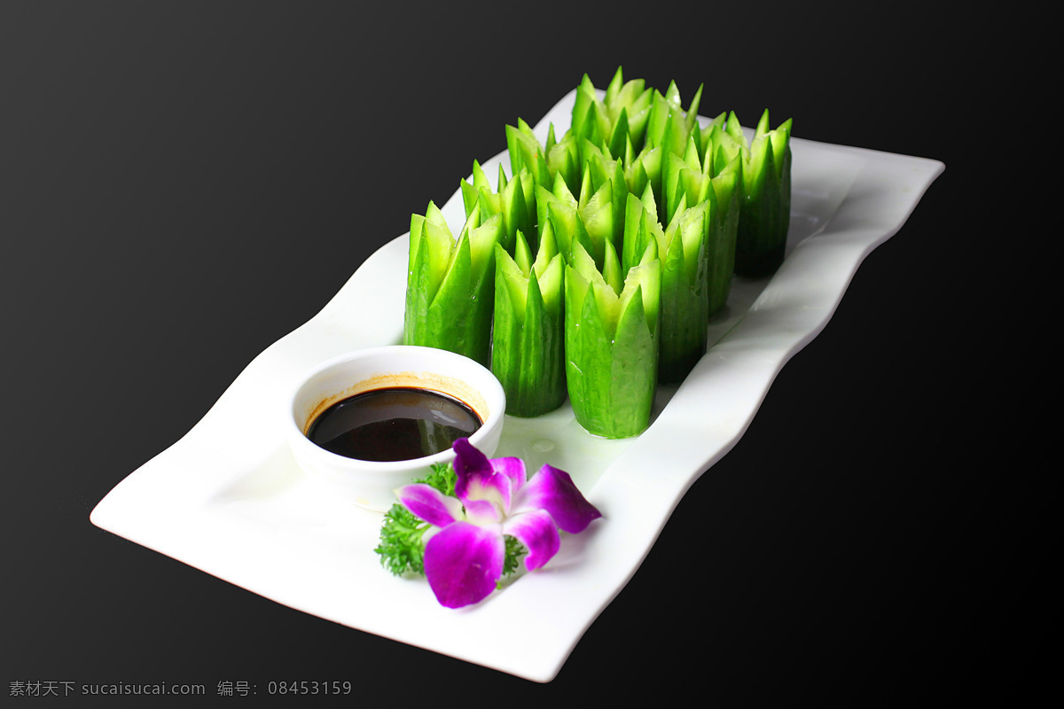 黄瓜 凉菜 菜品 菜单菜谱 花样美食 黄瓜拼盘 饮食 餐饮美食 传统美食