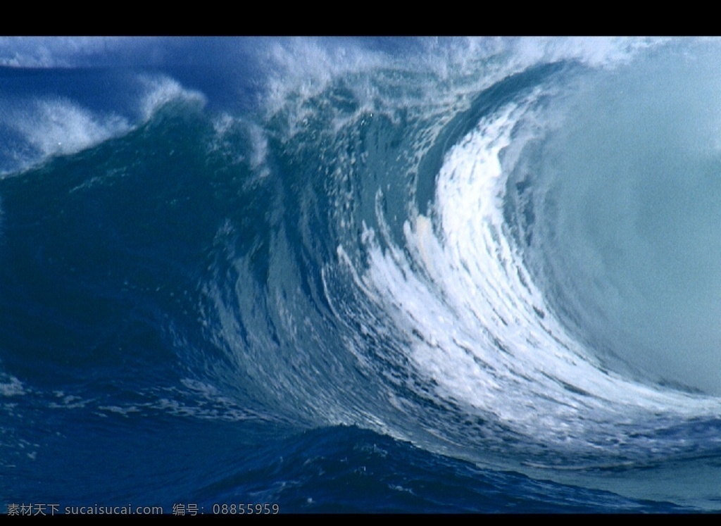 海浪 蓝色海浪 海浪视频 波涛汹涌 视频实拍素材 多媒体 实拍视频 自然风光 mov