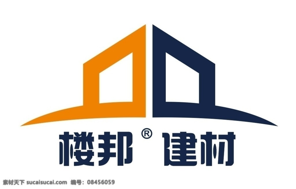 楼帮建材 装饰 矢量图 logo 标志 标志图标 企业 公共标识标志