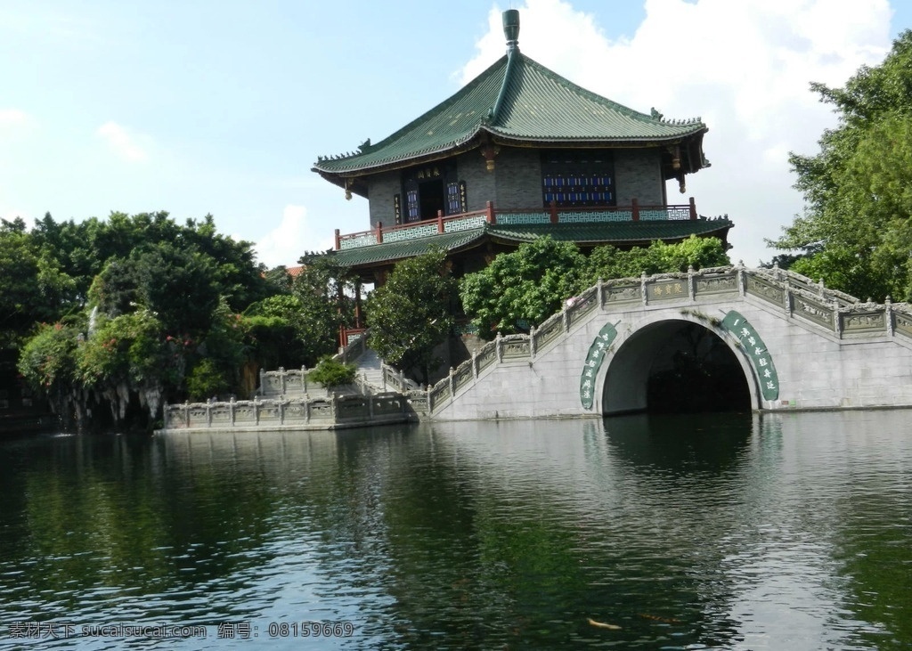 亭子 桥 湖 庭湖 小桥流水 旅游摄影 自然风景