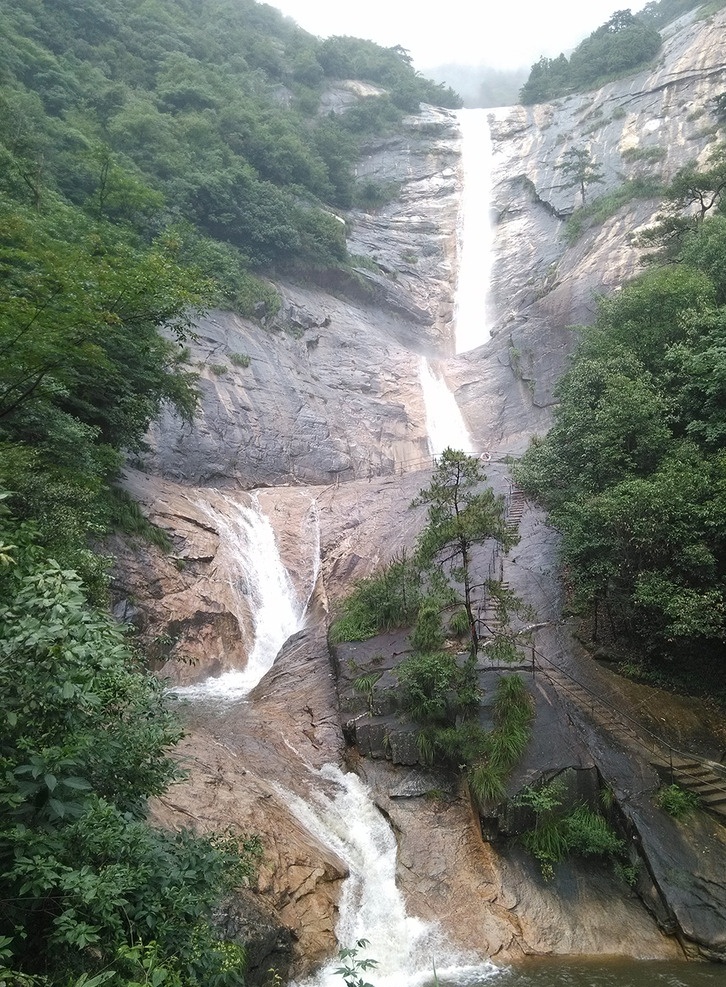 黄山九龙瀑 风景名胜 黄山 九龙瀑 瀑布 旅行 山水 山水风景 自然景观 游玩 自然风景 旅游摄影