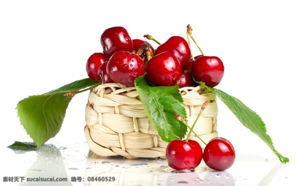唯美 水果 鲜果 新鲜 果 原生态水果 美味 美味水果 樱桃 大樱桃 生物世界