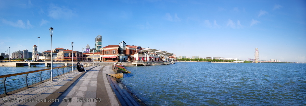 月光码头 金鸡湖 园区 苏州 建筑 水面 大海 自然风景 旅游摄影