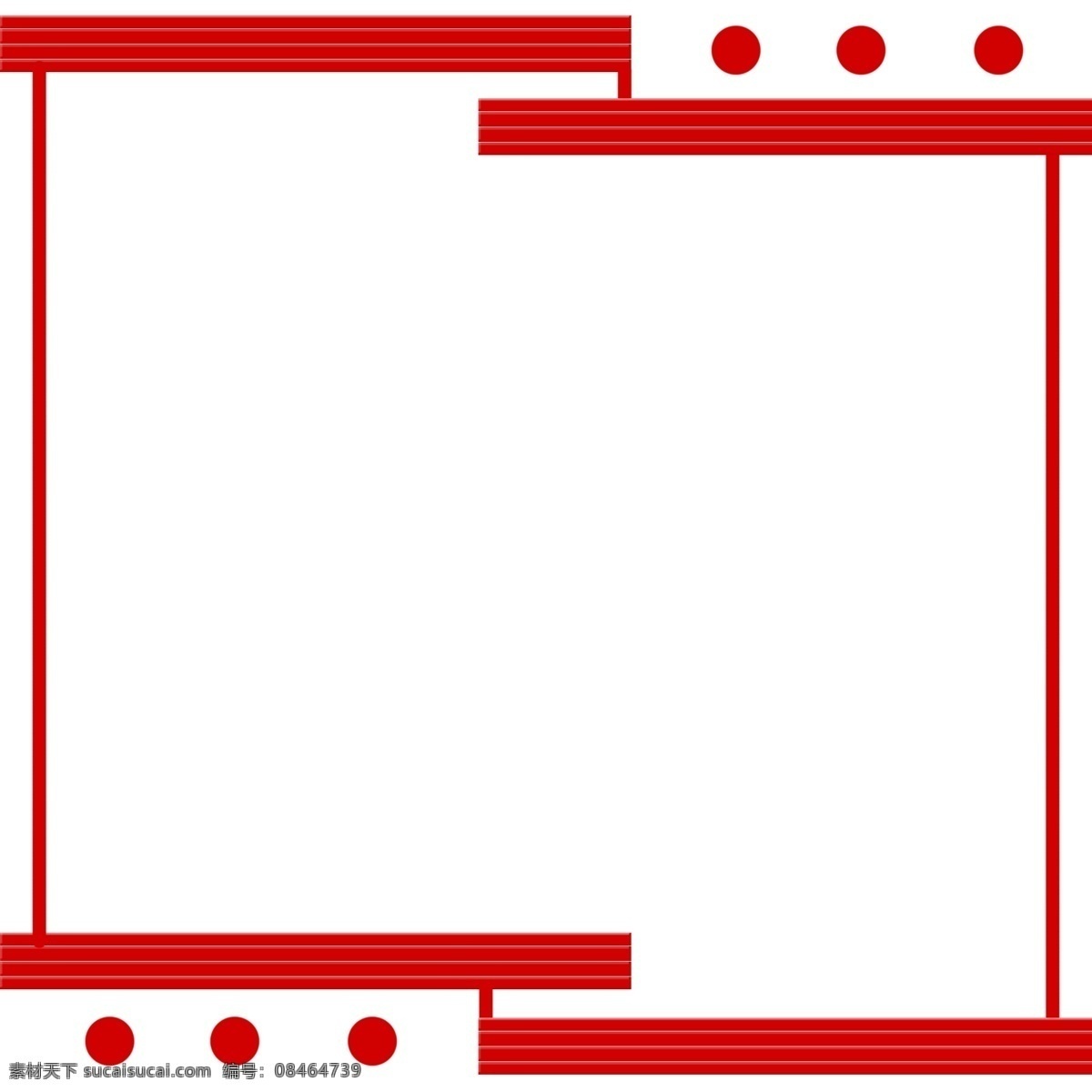 简约 文艺 清新 边框 商用 元素 可爱 小清新 红色 免抠 矢量 文艺风 简单 平面设计 简洁 艺术 中国风线条
