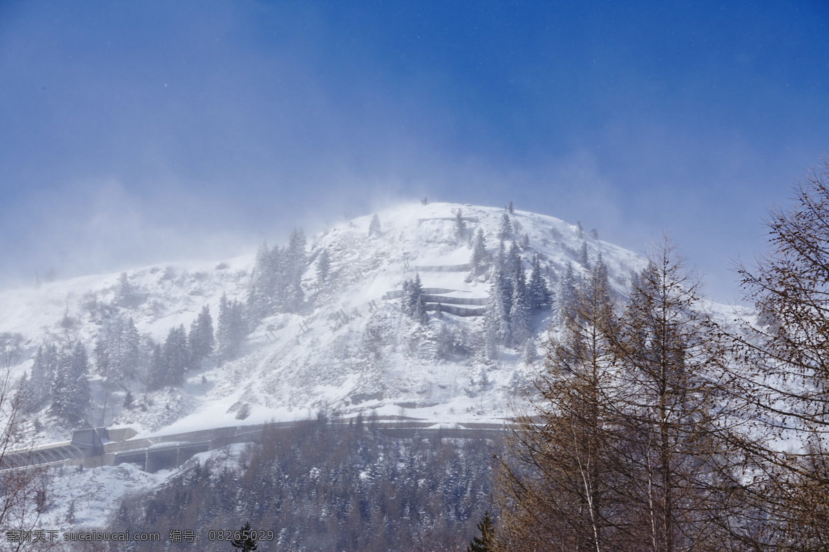 美丽的雪山 美丽风景 自然风光 美丽景色 自然美景 自然风景 自然景观 蓝色