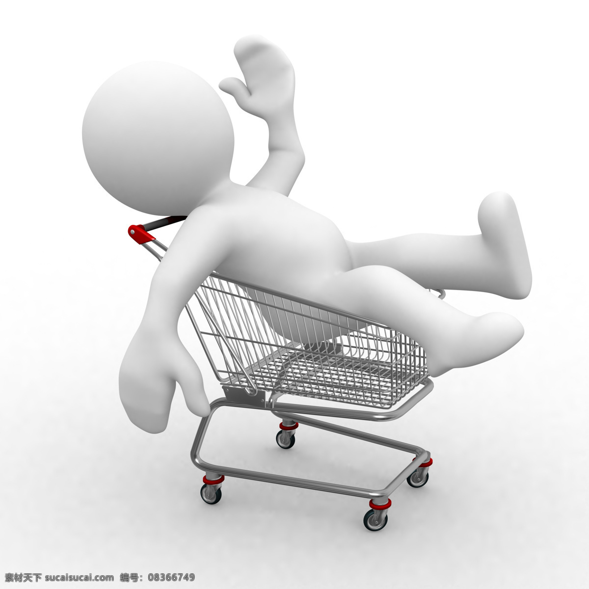 3d 小白 人 3d小白人 小白人 小人3d小人 贴图 材质
