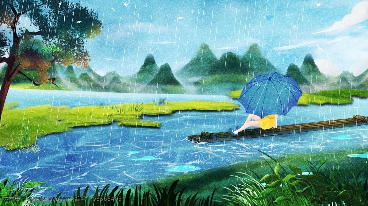 清新 二十四节气 谷雨 时节 插画 谷雨时节 谷雨节气 节气海报 谷雨海报 谷雨节气海报 唯美 节气文化 文化 传统节日 农历节日 文艺 风 24节气 海报 中国风 古节日 创意 海报下载 清新海报 书法 毛笔