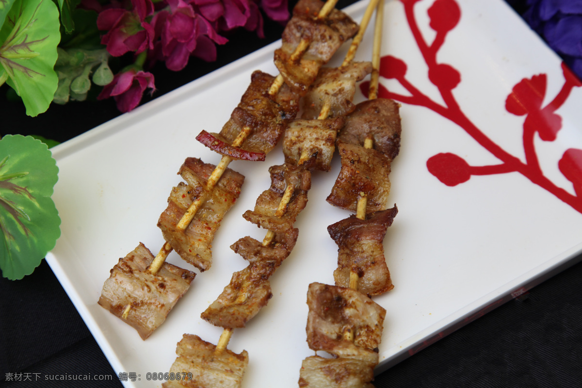 烤五花肉 餐饮 美食 烧烤 烤串 大排挡 宵夜 烧烤图片 餐饮美食 传统美食