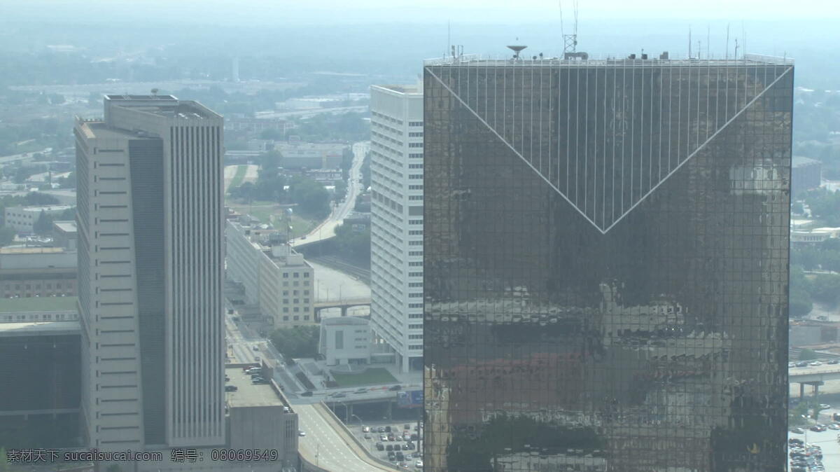亚特兰大 盛年 大厦 摩天大楼 股票 录像 城市 工作 楼 美国 市中心 乔治亚州 大都市 盛年大厦 忙 视频 其他视频