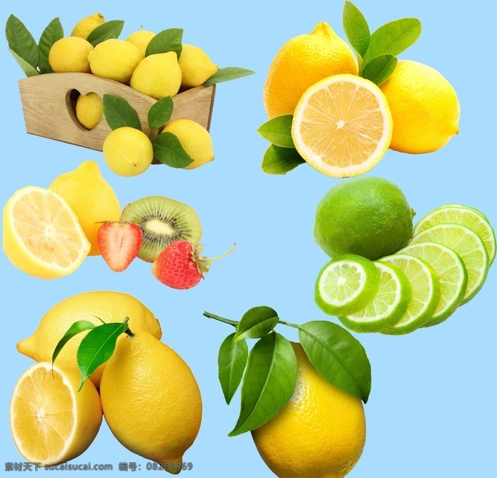 柠檬 模版下载 柠檬素材下载 柠檬模板下载 盒装柠檬 青柠檬 切片柠檬 水果素材 柠檬素材 夏季水果 新鲜柠檬 源文件