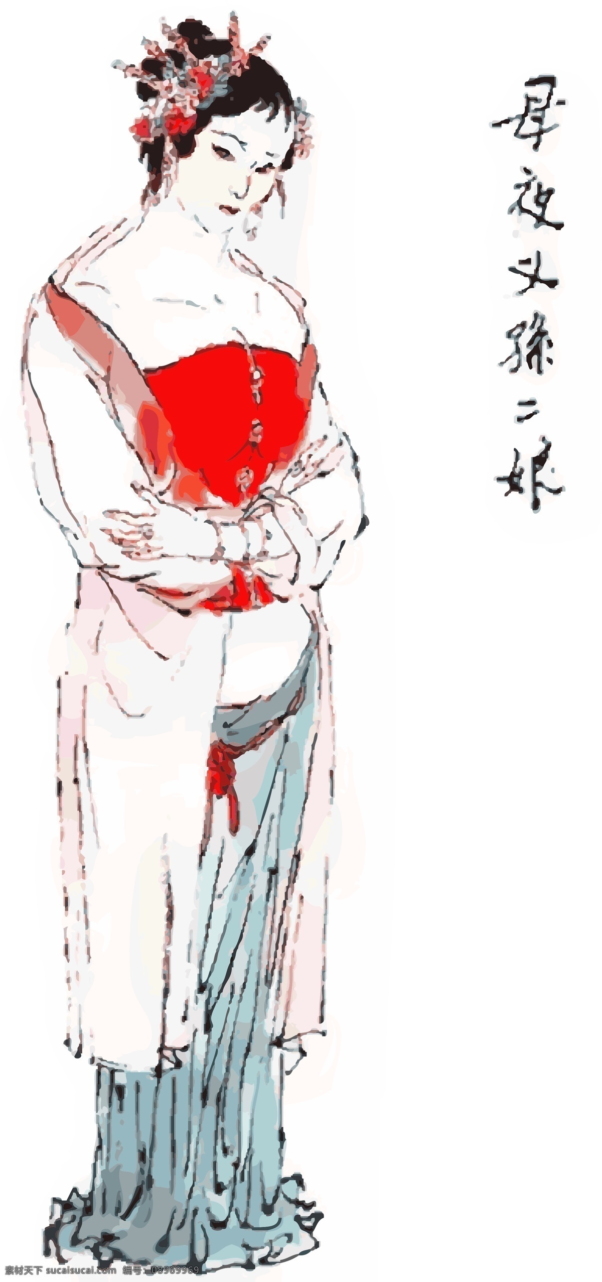 版画 插画 传统 浮世绘 古代人物 绘画 美术 美术绘画 水浒 孙二娘 文化 梁山 好汉 文化艺术 水墨 水浒浮世绘 矢量 插画集