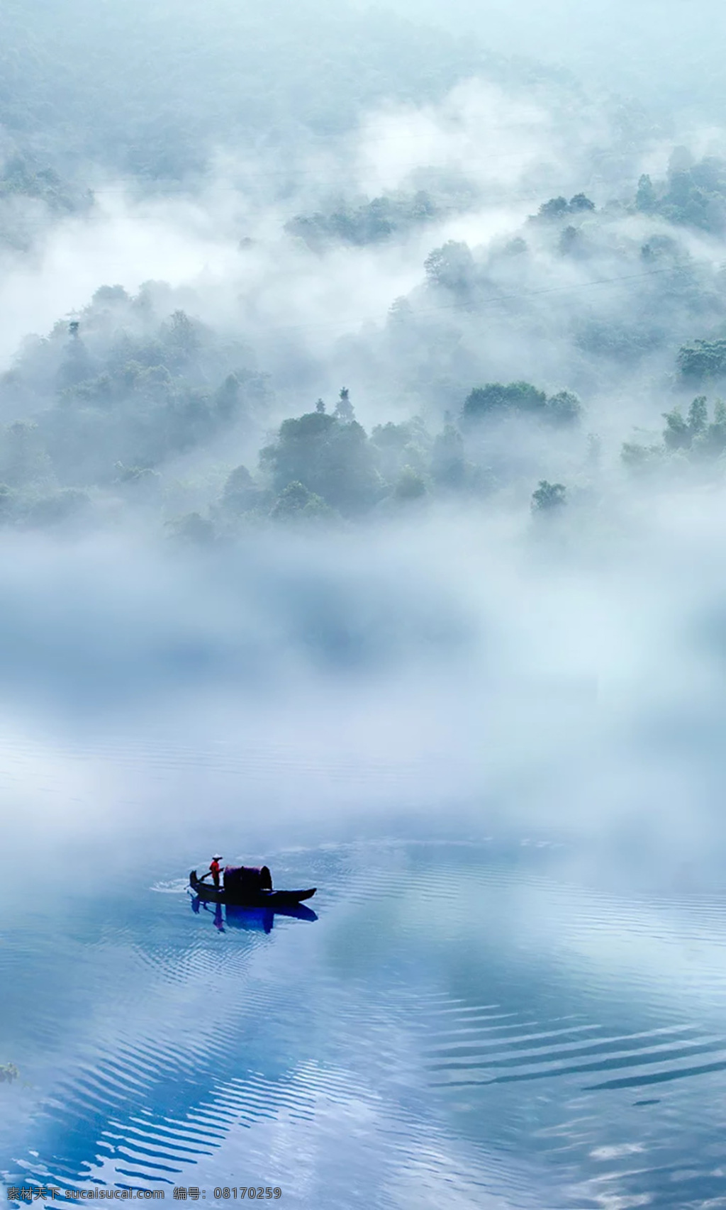 中国 风 意境 水面 中国风 湖面 水 云 安静 小清新 大气 高端 抽象 节气 地产 广告 蓝色 自然景观 自然风光