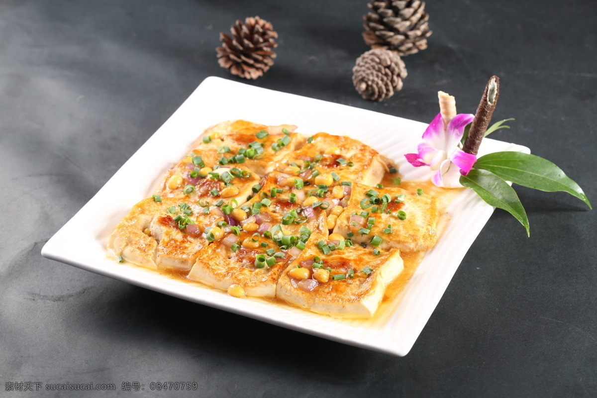 豆腐 让豆腐 酿豆腐 煎豆腐 煎让豆腐 客家豆腐 客家 粤菜 玉米 肉末 美食 美味 食物 餐饮美食 传统美食
