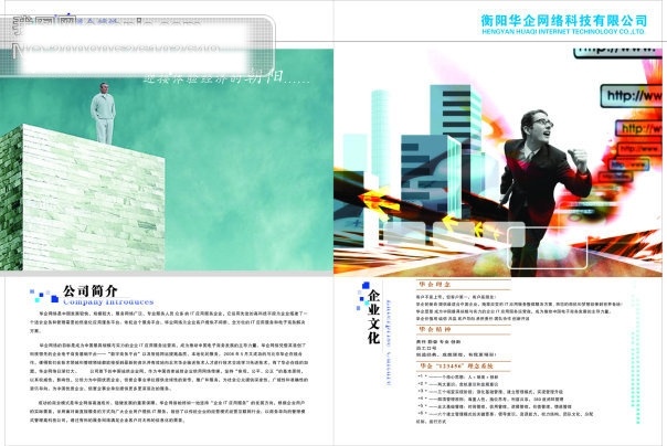 网络 画册 矢量 画册设计 矢量图 　 科技 企业 文化 人物 电子 企业画册封面