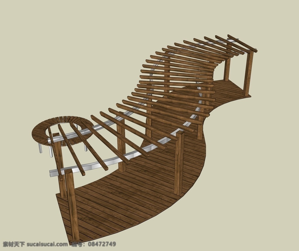 su廊架模型 su亭廊花架 sketchup 廊 架 景观设计 园林设计 庭院设计 园林小品 园林古建 廊架设计 亭廊设计 su小品模型 su植物素材 skp建筑 景观 su模型 su亭廊 环境设计 skp