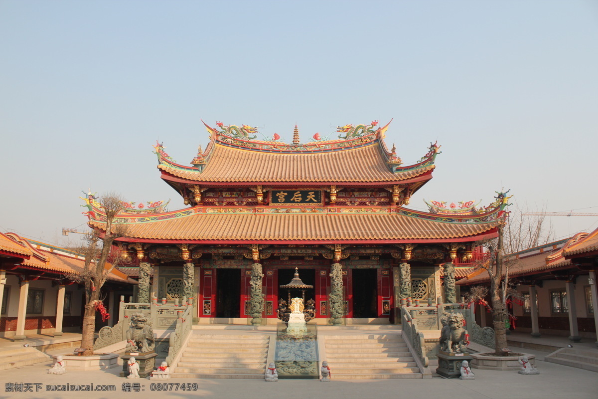 台儿庄古城 天后宫 屋檐 古建 檐色 园林建筑 建筑园林 建筑摄影