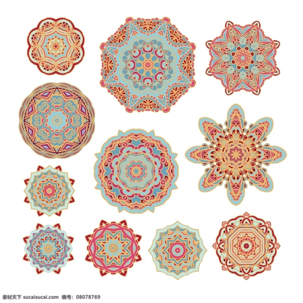 矢量图 花纹 底纹 2018 年 新春 彩色 服装工艺设计 花纹底纹边框 简约 欧美风元素 配图 手绘精选 印刷