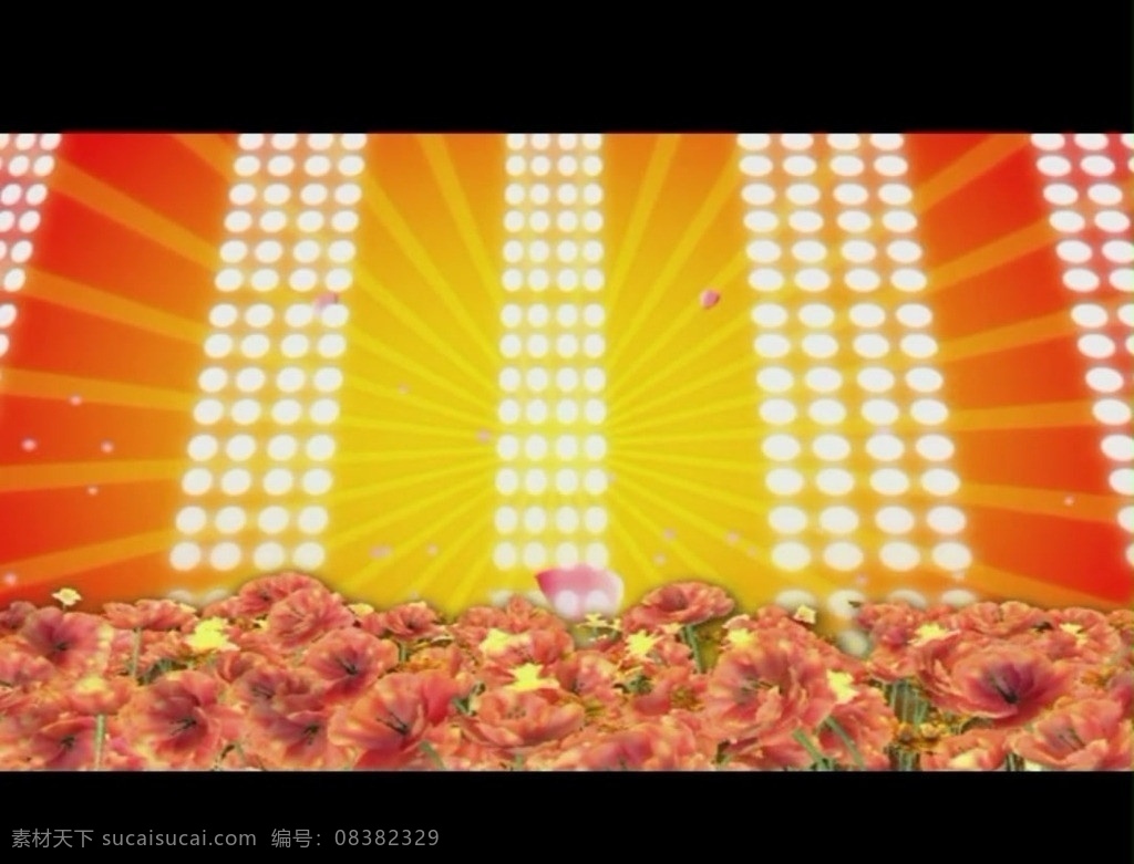 春节 元素 视频 花朵 喜庆 节日 舞台 背景 中国结 歌舞 led 红绸带视频 视频素材 多媒体设计 源文件 mov