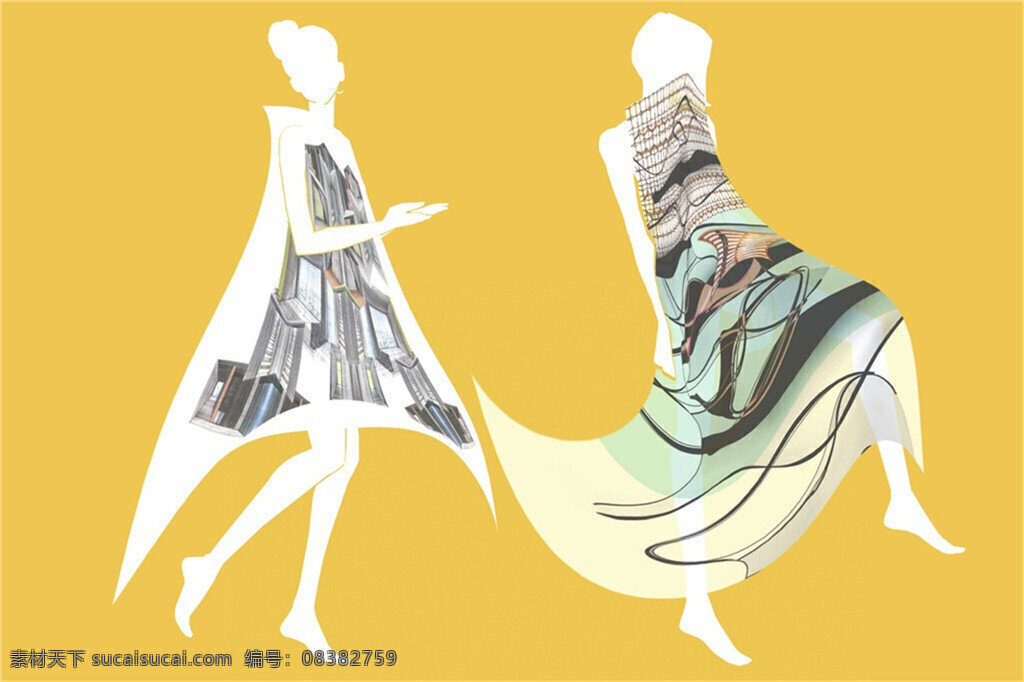 宽松 连衣裙 设计图 服装设计 时尚女装 职业女装 职业装 女装设计 效果图 短裙 衬衫 服装 服装效果图