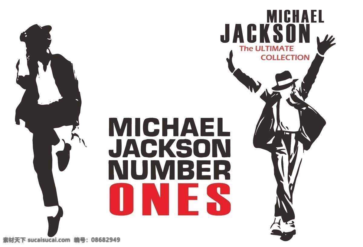 矢量人物 迈克 杰克逊 矢量 michael jackson 歌星 矢量素材 ai格式 明星偶像 矢量图库