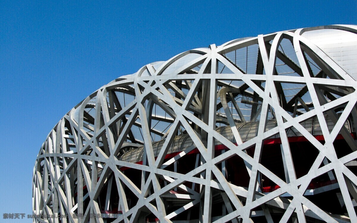 鸟巢 北京 奥运会 怪物 体育场 首都体育场 象征 旅游 景点 人文景观 旅游摄影