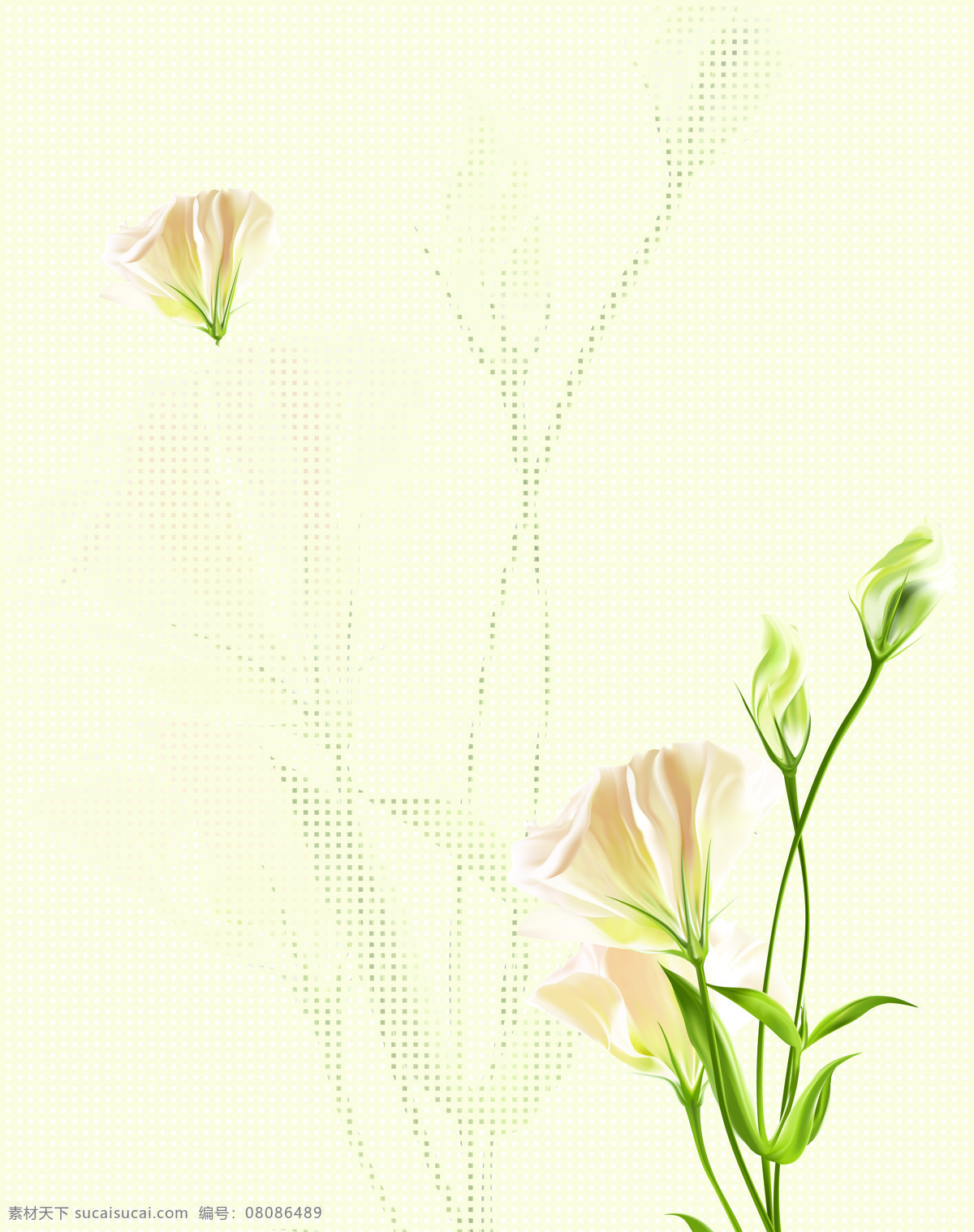 清爽百合 背景 玻璃移门图案 花朵移门 花纹移门 移门 树 移门素材 移门模板 移门图案素材 移门图案模板 移门图案 花卉移门图案 简约移门图案 移门花纹 移门系列 移门花 移门图 家居装饰素材