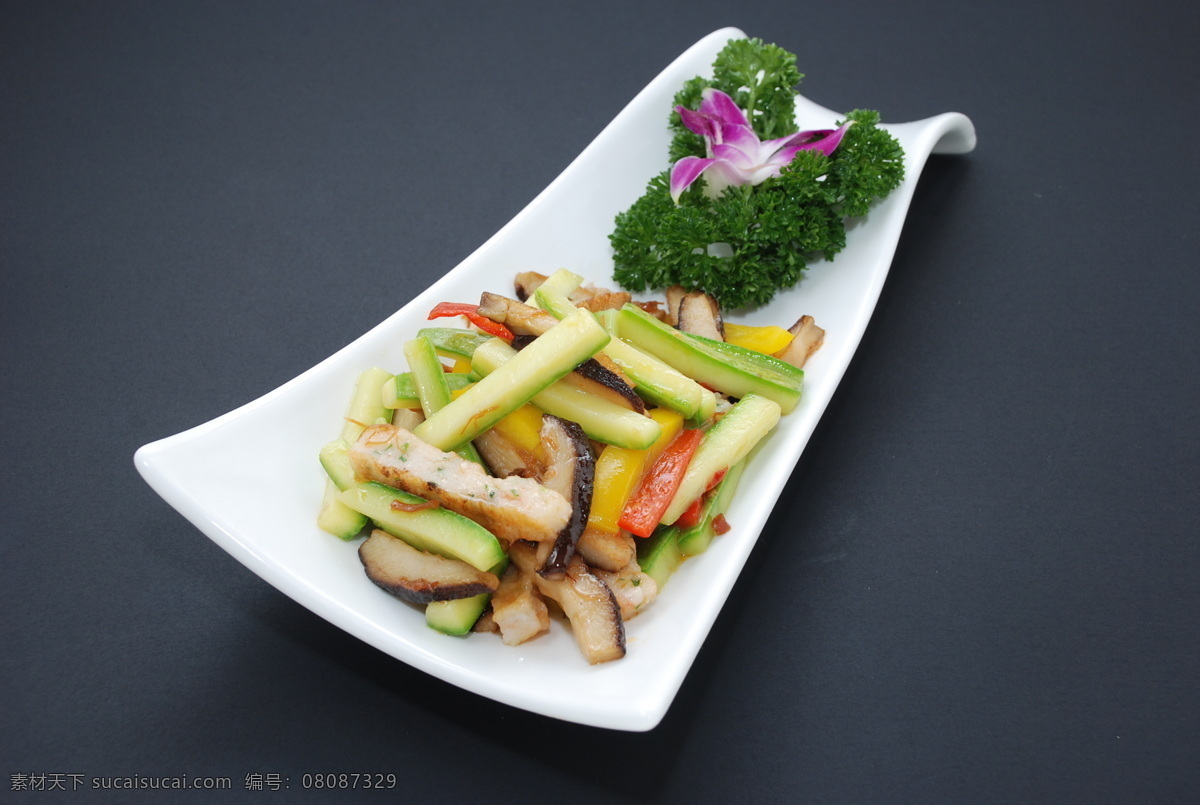 xo 小 瓜 爆 虾 胶 摄影图 高清 菜牌 海鲜 餐饮美食 传统美食