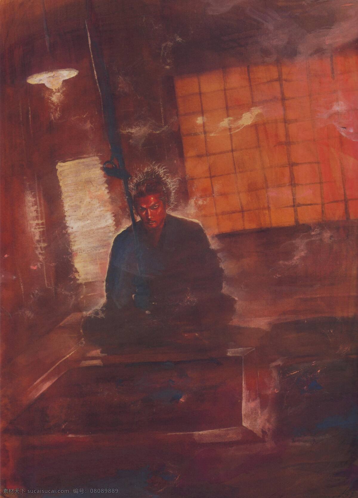 插画 绘画书法 文化艺术 井上雄彦 剑 圣武 藏 设计素材 模板下载 剑圣武藏 剑圣 仇视 井上 雄 彦 插 画集