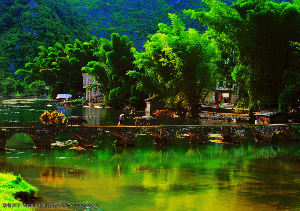 鹅泉 广西 风景 南宁 上林 湖 田园风光 自然景观