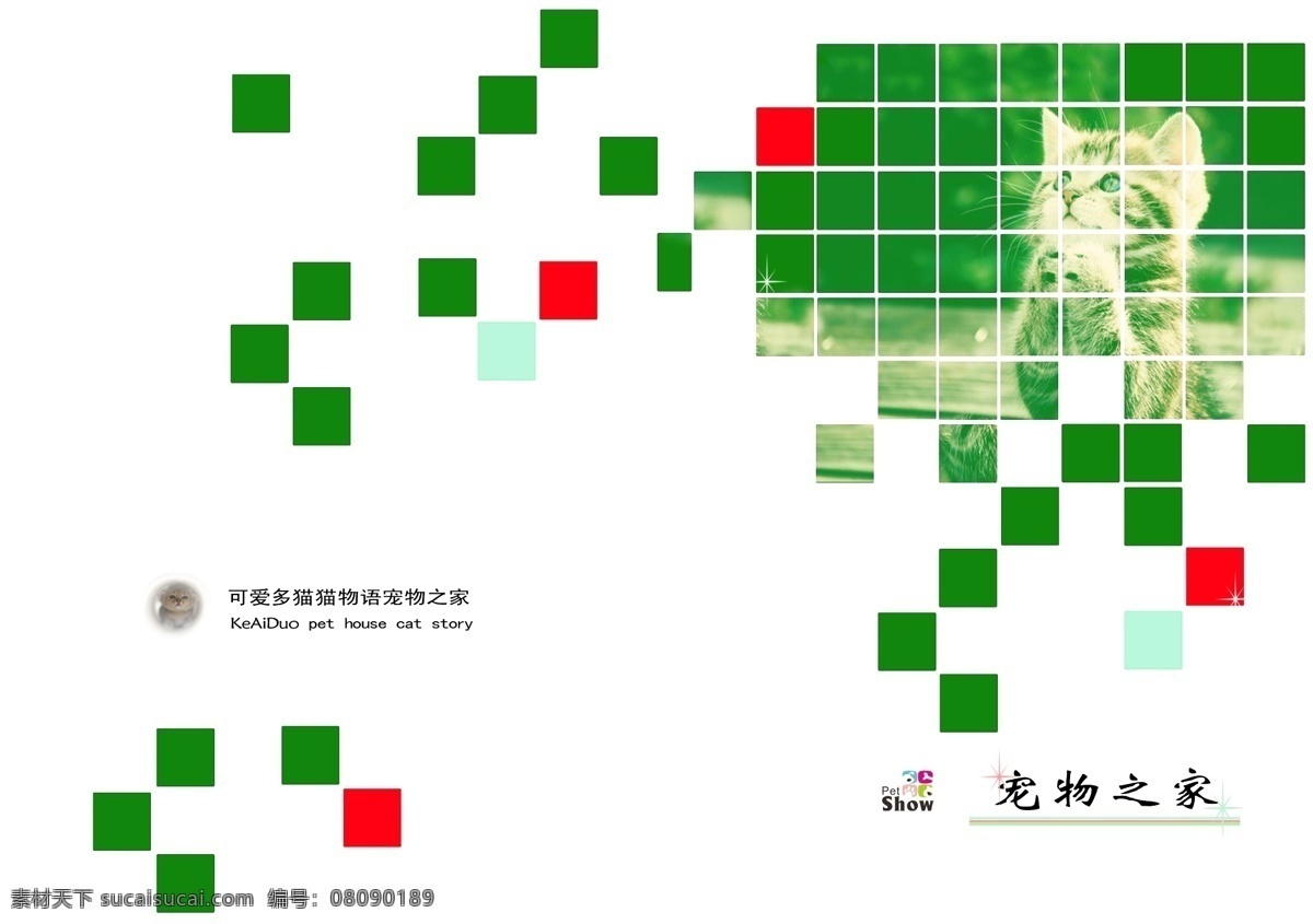 方块 封面 广告设计模板 画册设计 猫猫 源文件 杂志封面 猫 物语 模板下载 猫猫物语 宠物杂志封面 其他画册封面