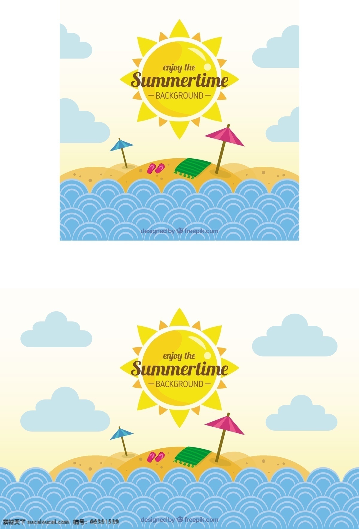 海和太阳背景 背景 夏季 海洋 海滩 阳光 假日 度假 夏季海滩 季节 晴朗 季节性