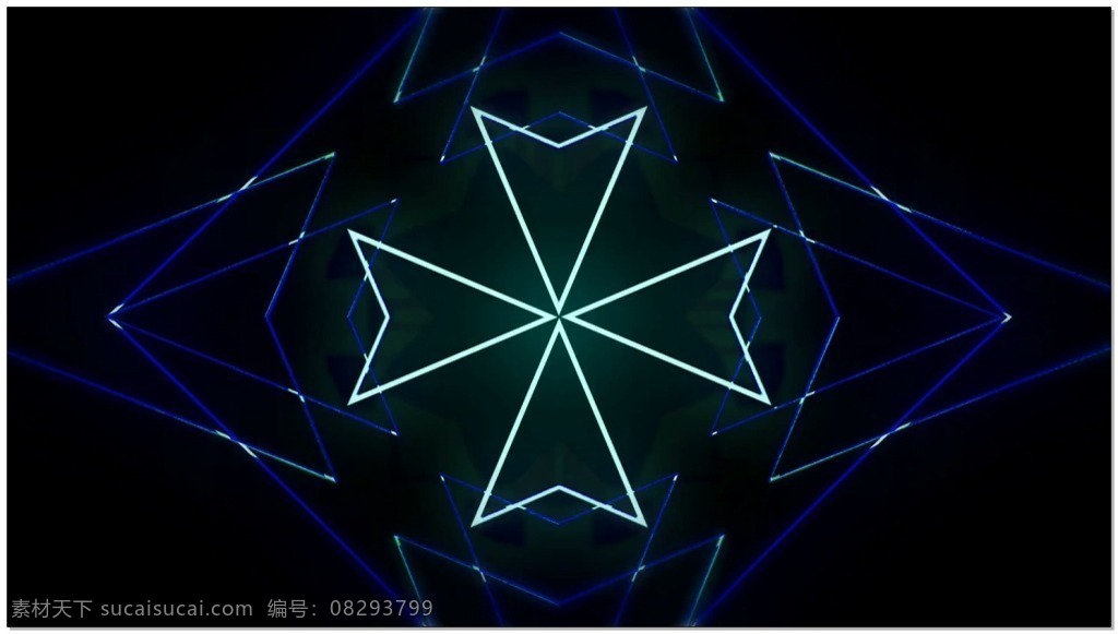 四角 星 视频 高清视频素材 视频素材 动态视频素材 光线 场景 星星