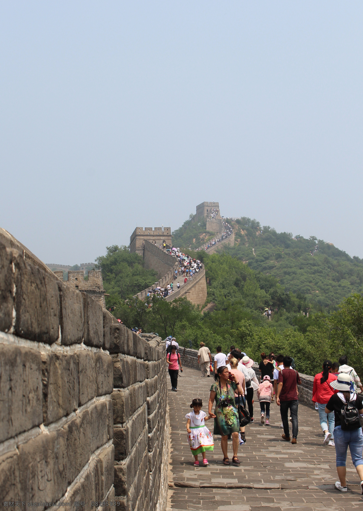 长城游客照 长城 旅游 北京 蜿蜒 巨龙 旅游摄影 国内旅游