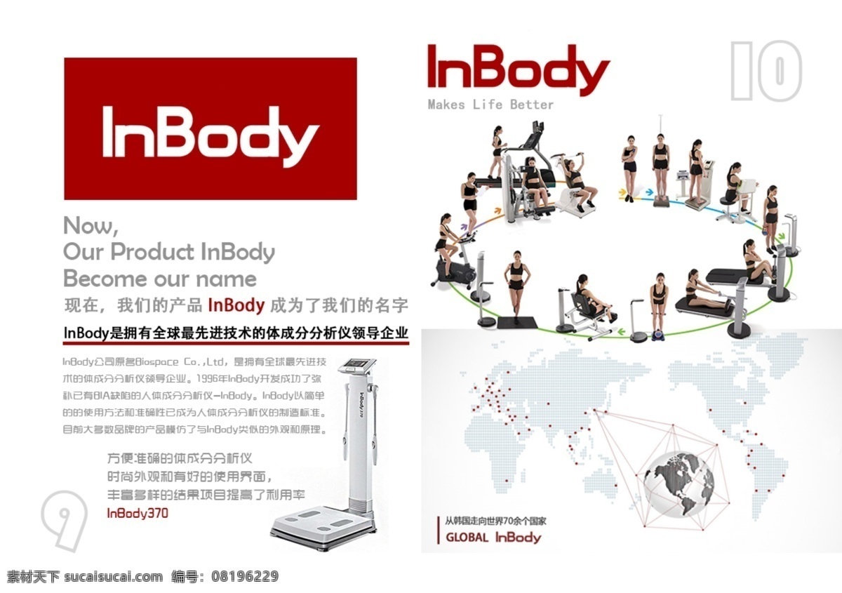 韩国 体测 仪 品牌 inbody 产品 运动 健身 体测仪 产品介绍 品牌历史 医学仪器 脂肪测量 肌肉测量 bmi指数 健身器材 健身计划 体脂测量 体重 基础代谢率 画册设计