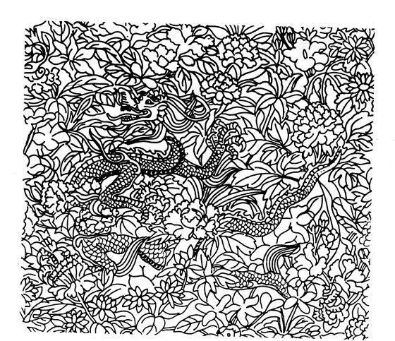 元明时代 矢量版画 古典图案 矢量 中华 五 千年 源文件 ai源文件 设计素材 版画专辑 矢量图库 白色