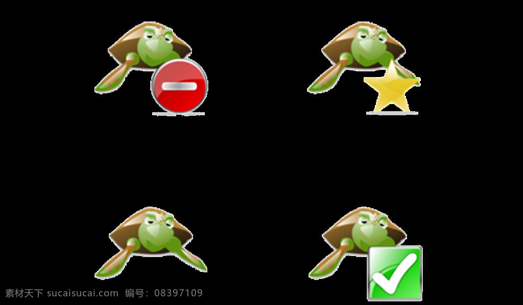 乌龟图标设计 动物图标 图标 图标设计 扁平图标 手绘动物 icon 动物icon 卡通图标 乌龟
