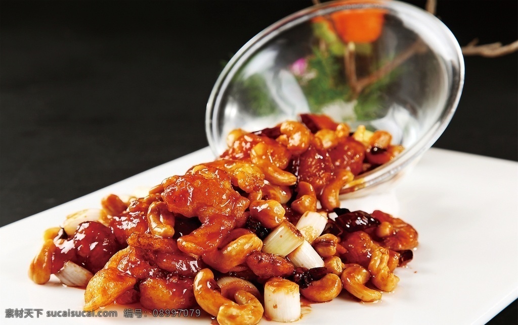 宫保虾球 美食 传统美食 餐饮美食 高清菜谱用图