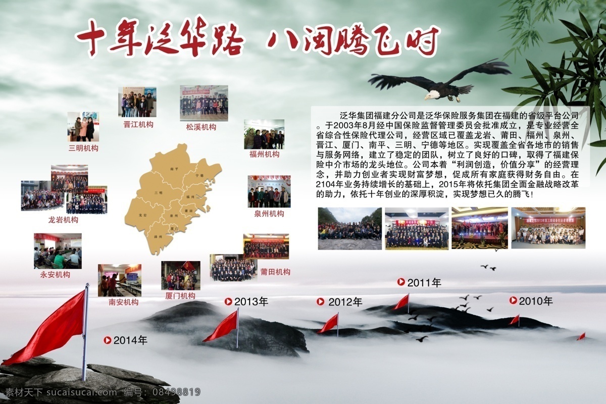 泛华成长历程 成长历程 加速 营销 总结 白色